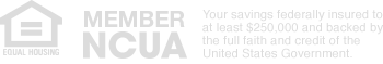 Equal Housing Opportunity. Insured by NCUA