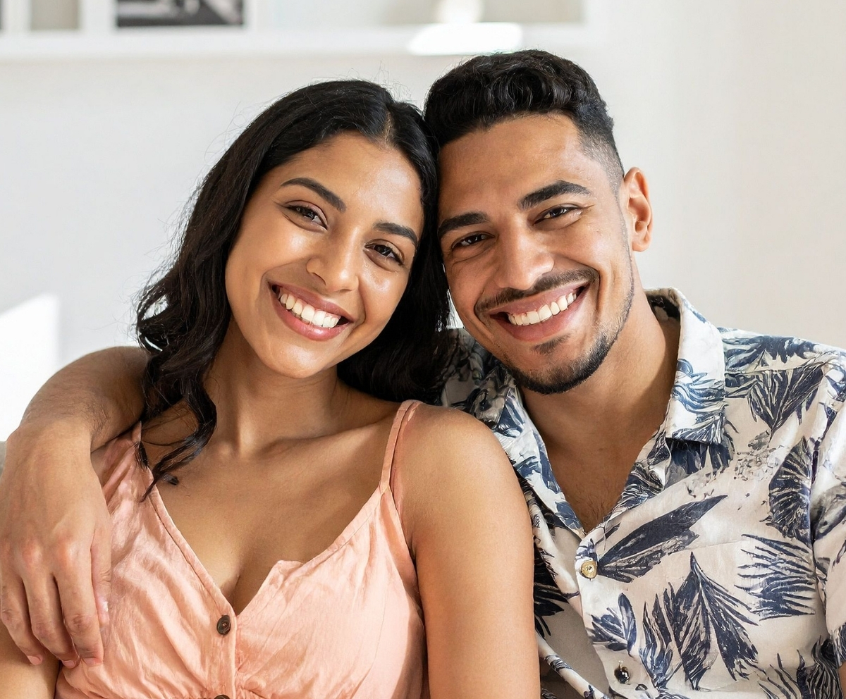 Couple representing family financial protection through Credit Life Insurance
